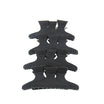 Lot de 12 pinces croco noire