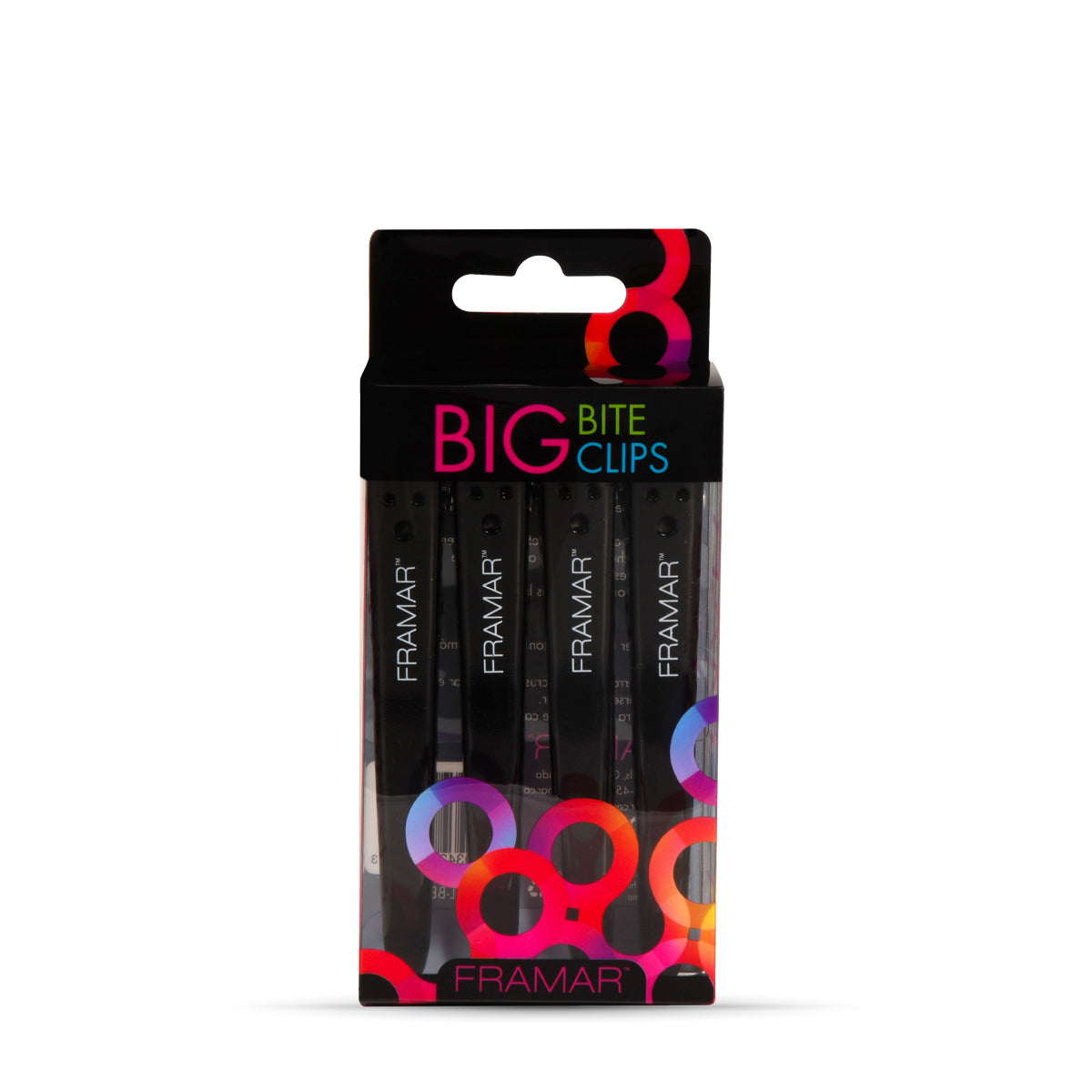 Pince Sépare-Mèches Noire Métal x4