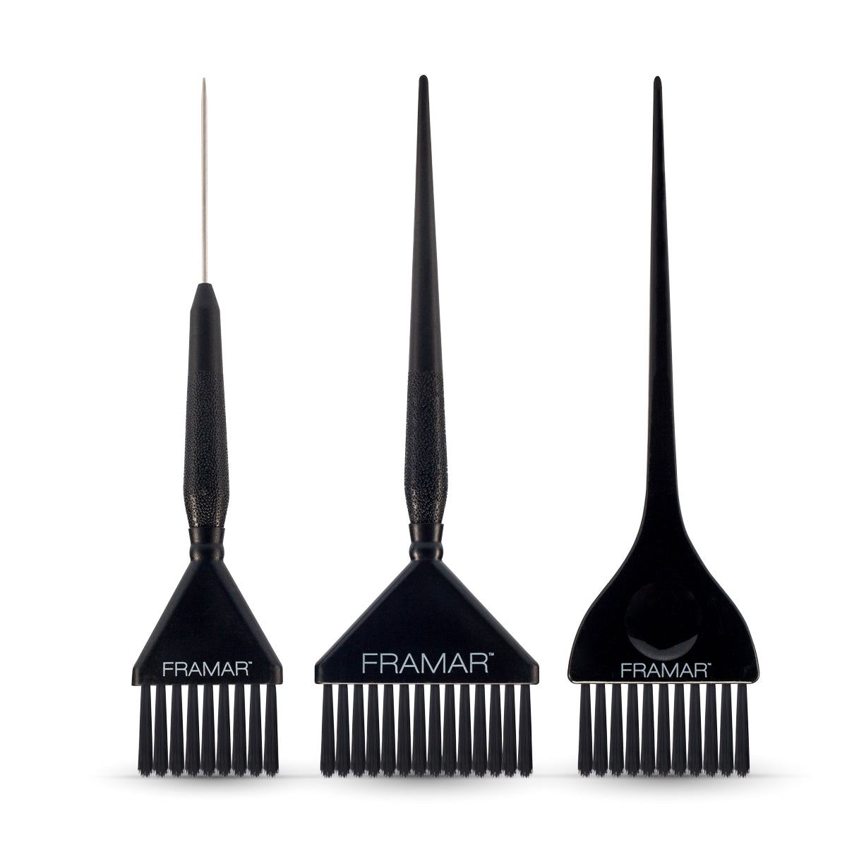 Pinceaux Noirs x3 Toute Technique