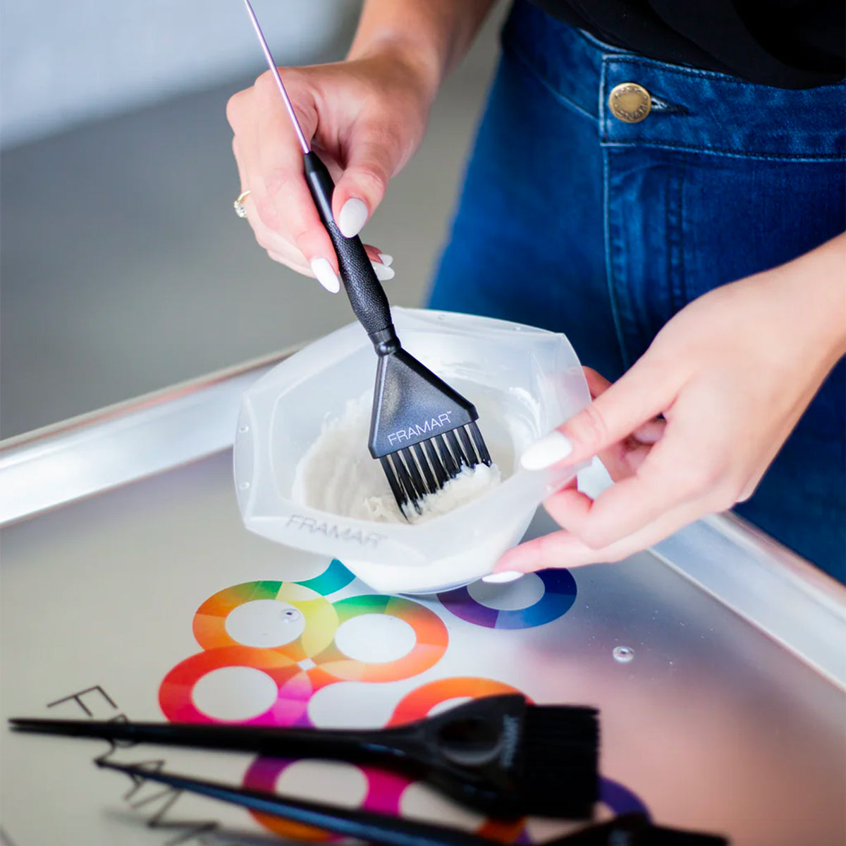 Pinceaux Noirs x3 Toute Technique