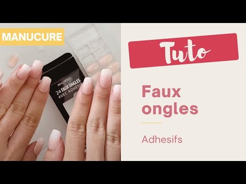 Kit faux ongles adhésifs x24