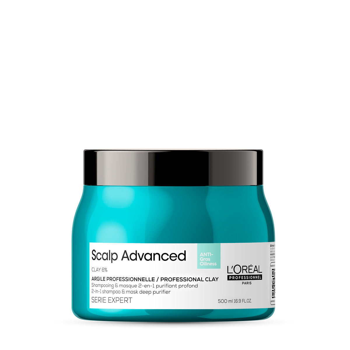 Shampoing & Masque à l'Argile 2 en 1 Purifiant Scalp Advanced
