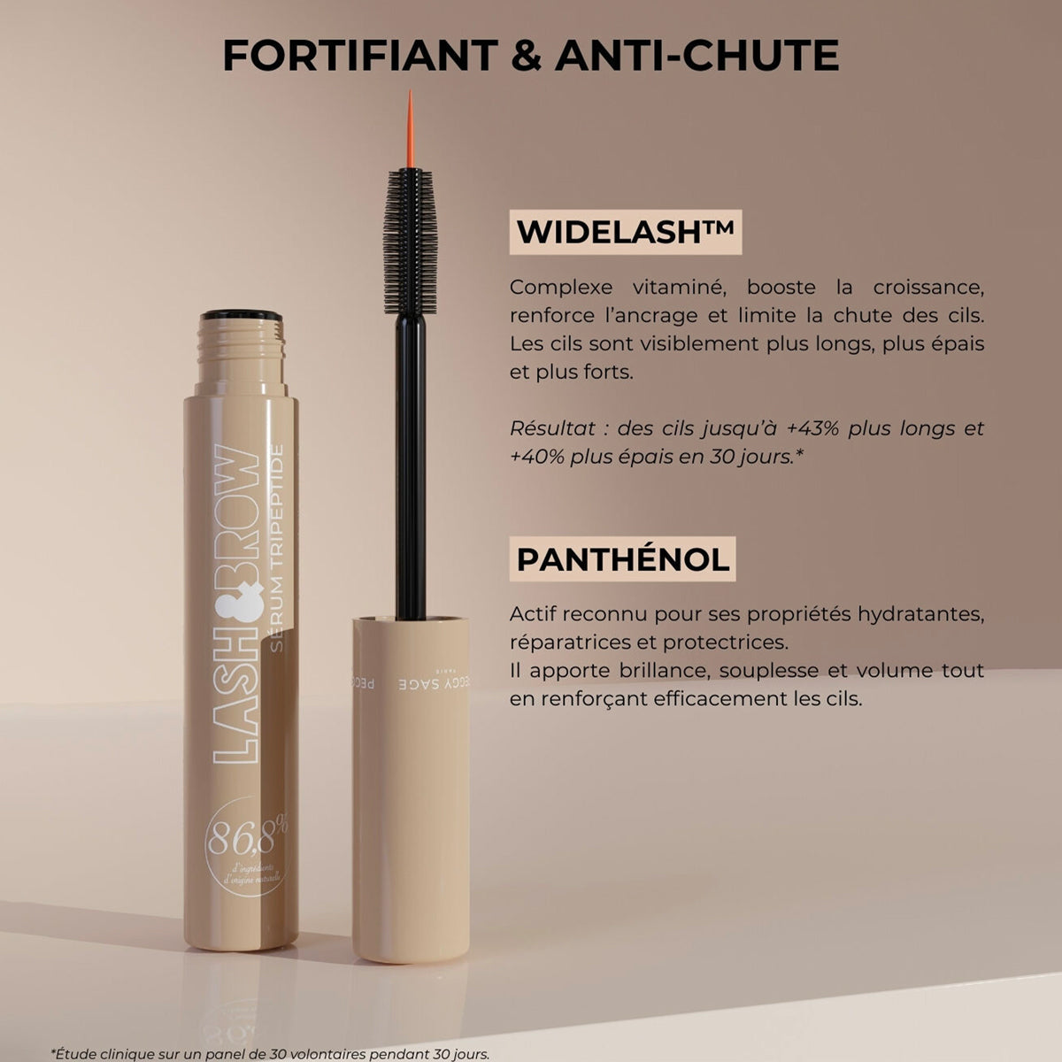 Sérum Tripeptide Cils et Sourcils