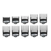 Set de 10 Contre-Peignes Premium noirs 1,5 à 25mm ref 03421-100