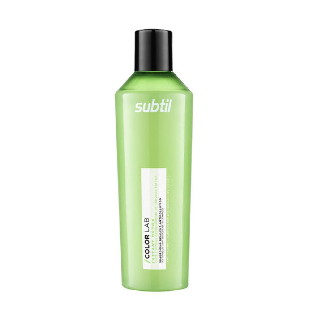 Shampoing bivalent antipollution