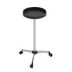 Table Coloration LAURA 1 Plateau Rond Noir