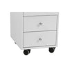 Table Manucure DISTAL 2 caissons Bois Blanc