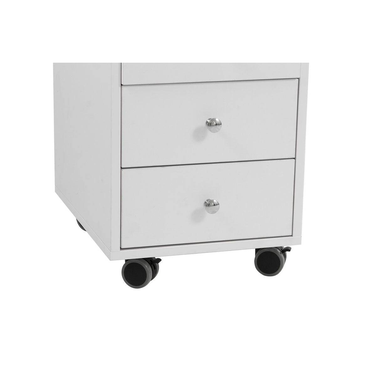 Table Manucure DISTAL 2 caissons Bois Blanc