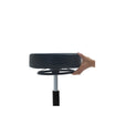 Tabouret Messina Noir avec roulettes speedy noires