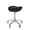 Tabouret SANTO selle de cheval roues skate