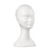 Tête de femme en polystyrène blanc