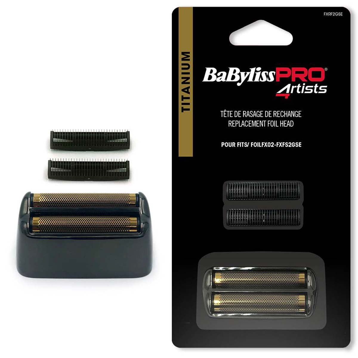 Tête de Rasage pour Rasoir FOILEFX02 GUNSTEEL 4RTISTS ref FXRF2GSE