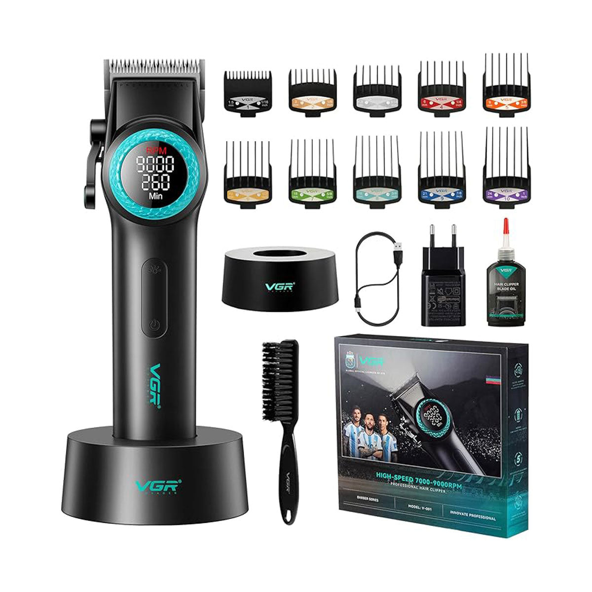 Tondeuse de Coupe Noire V-001