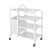 Trolley blanc avec poubelle