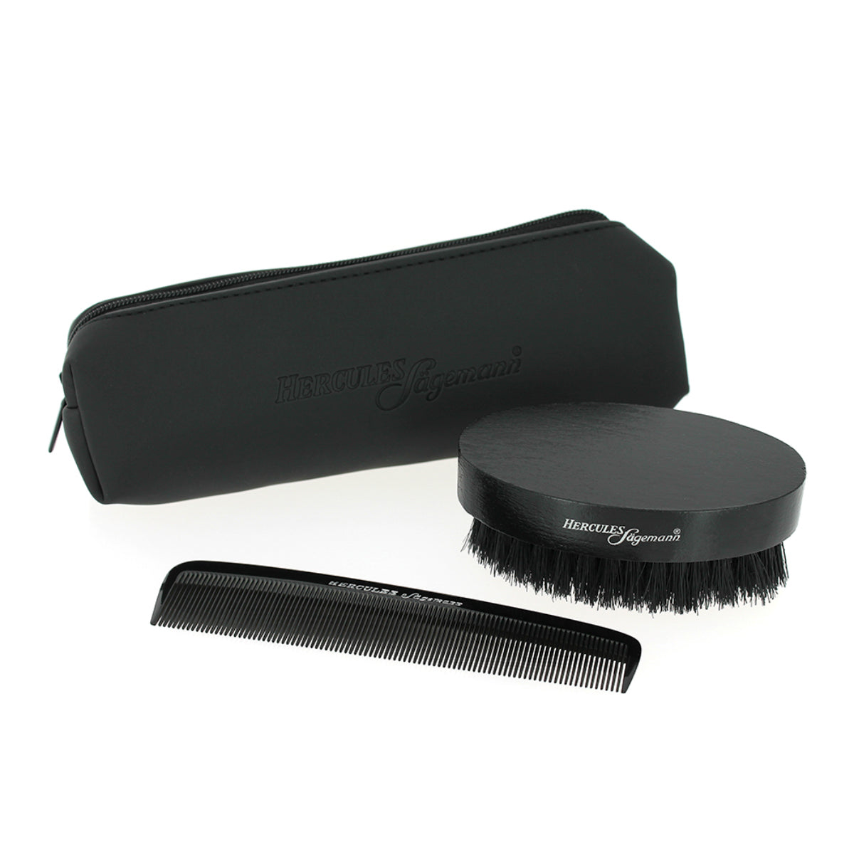 Trousse barbe brosse et peigne