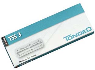 Étui de 10 lames pour rasoir TSS3 inox