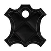 Caisse ROYAL II Matelassée avec Boutons Structure  Blanche Gloss